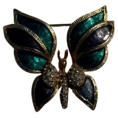 Vintage Butterfly Brooch