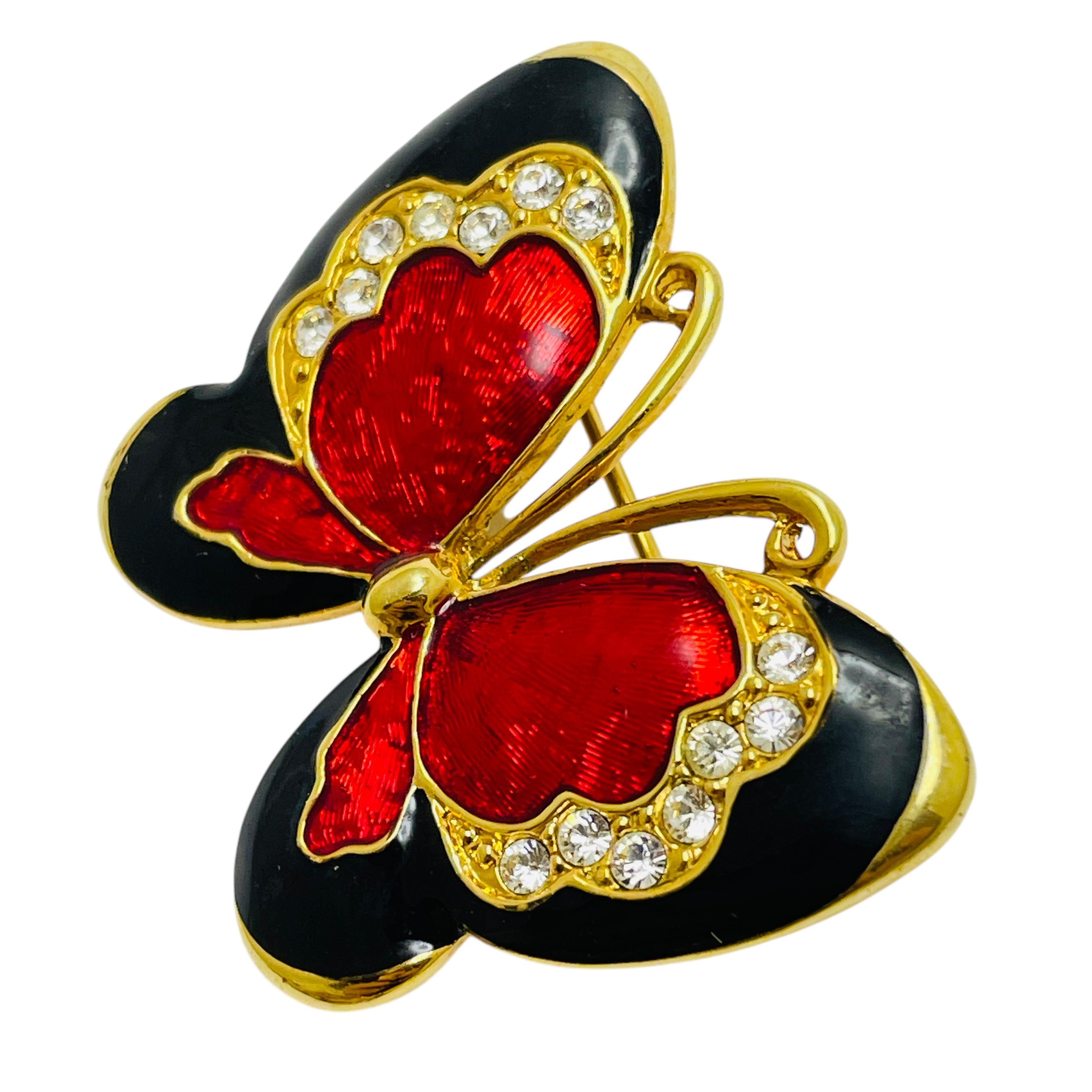 DETAILS

• unsigned 

• gold tone with rhinestones and enamel

• vintage designer brooch 

MEASUREMENTS  

• 

CONDITION

•  very good vintage condition with minimal signs of wear 

 Sku 49

❤️❤️  VINTAGE DESIGNER JEWELRY ❤️❤️

❤️❤️  ALEXANDER’S