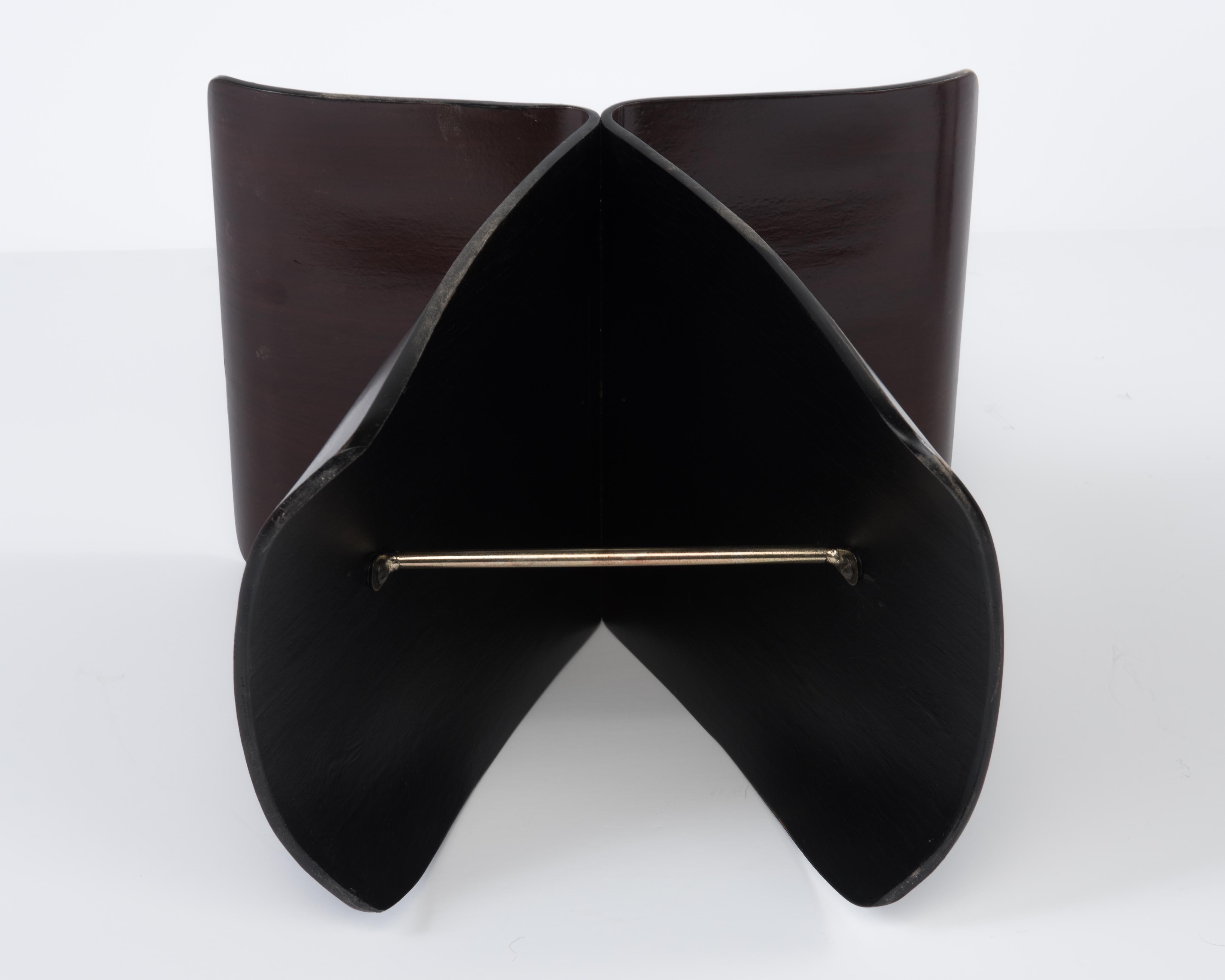 Vintage Butterfly Stool Sori Yanagi Tendo Mokko Japan Mid-Century Modern, Pair 2
