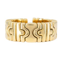 Vintage Bvlgari 18k Gold Parentesi Ring