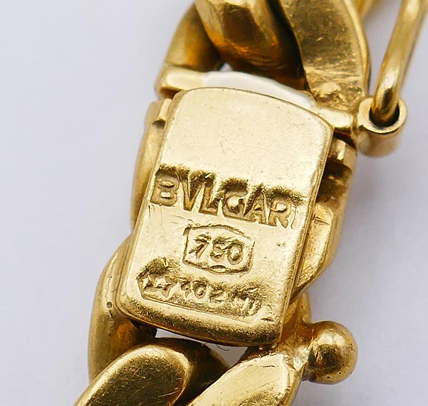bulgari gold necklace