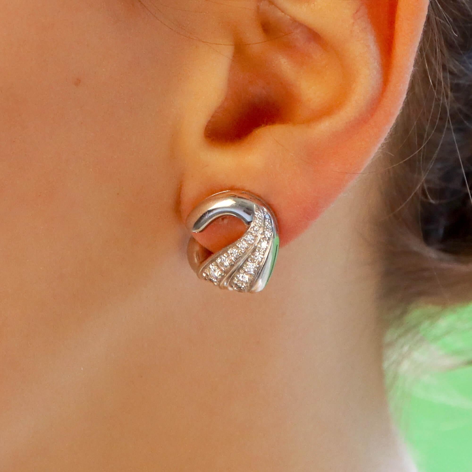bvlgari clip earrings