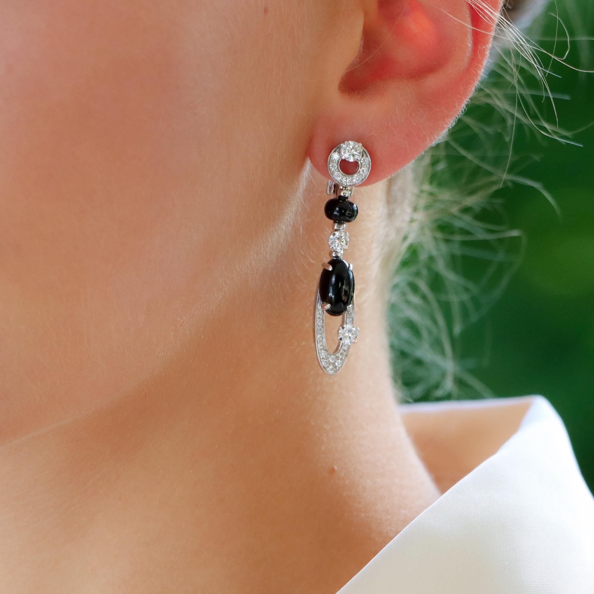 vintage self piercing earrings