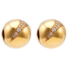 White Diamond Earrings