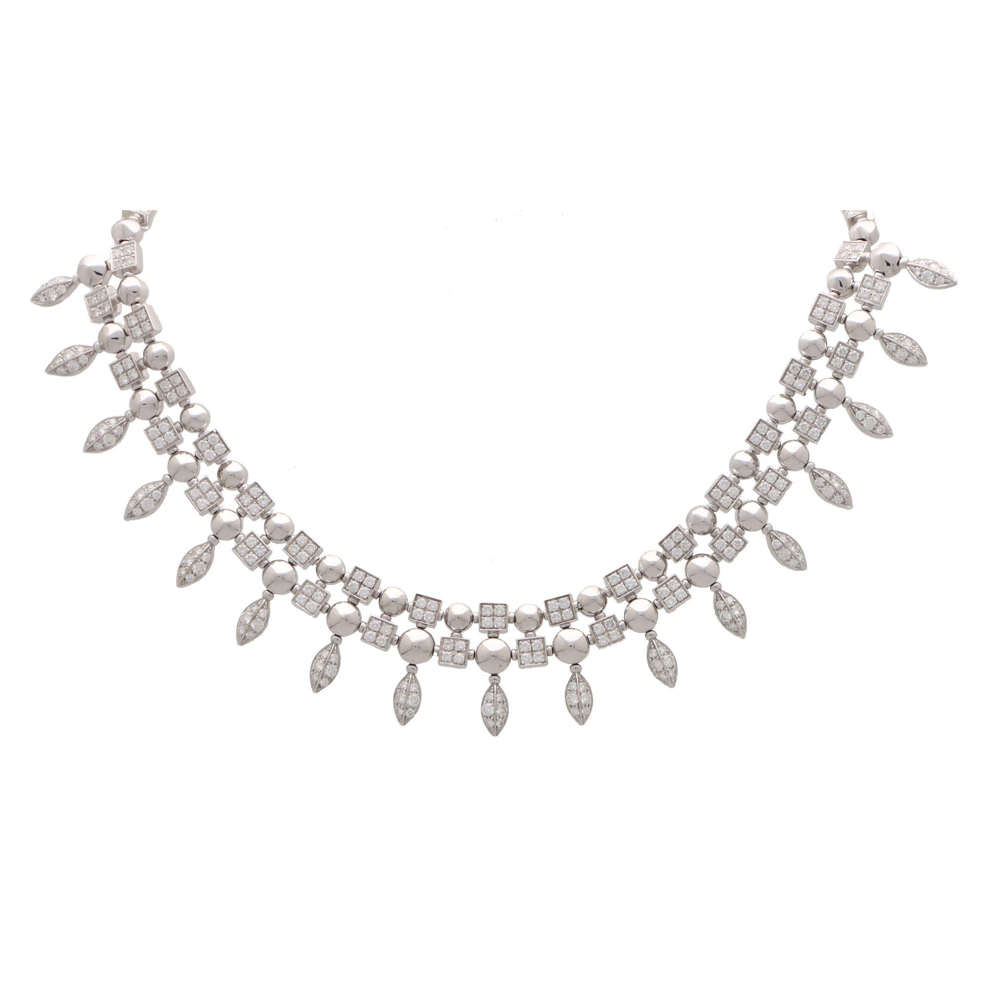 diamond collar necklace
