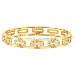 Bvlgari Parentesi Bracelet vintage avec diamants