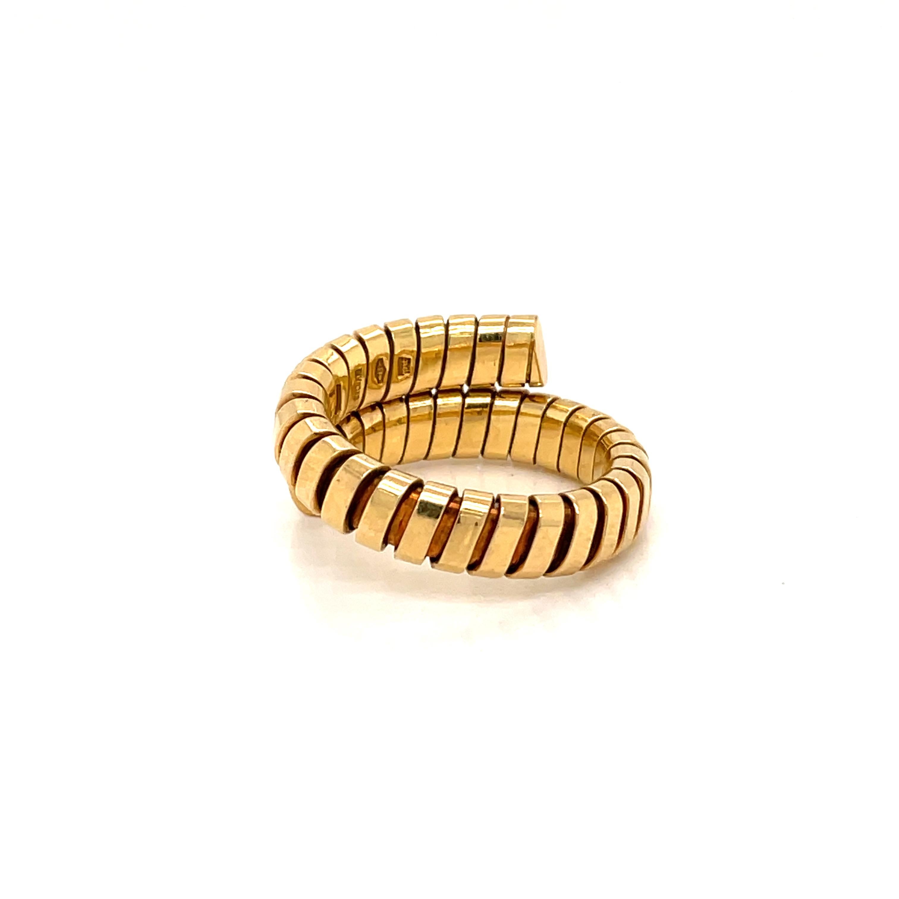 bulgari tubogas ring