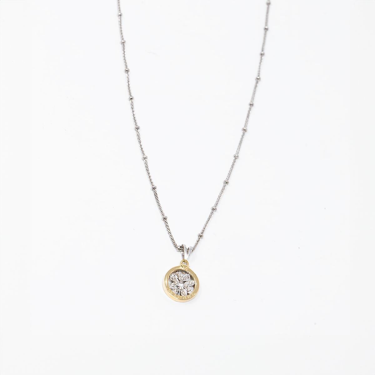 -18K Zweifarbig 

-Gelb- und Weißgold 

-Runde Diamanten 

-0,25 ct. 
