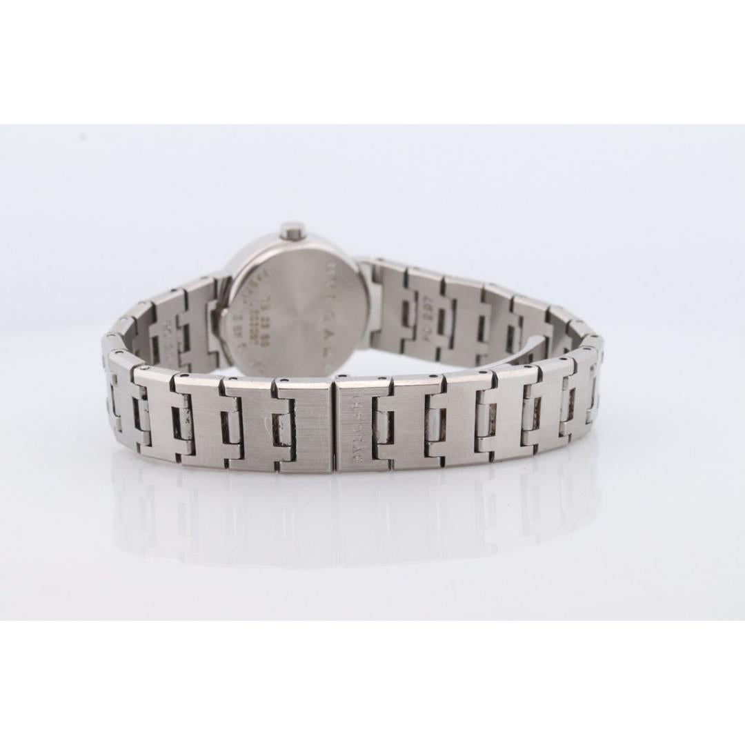Montre BVLGARI vintage. Montre à quartz BB 23 SS en acier inoxydable Bulgari. Mesdames Pour femmes en vente