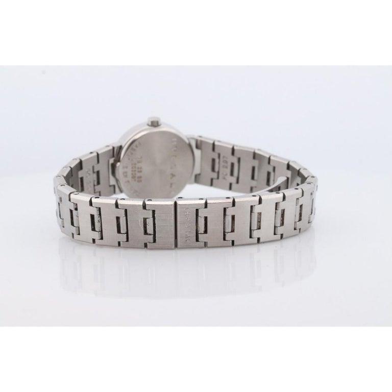 Vintage BVLGARI Watch. Bulgari BB 23 SS Stainless Steel  display picture 1