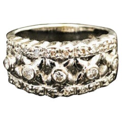 Vintage "Byzantine" Style Diamond Ring