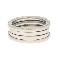 Vintage B.zero1 Three-Band Ring in White Gold