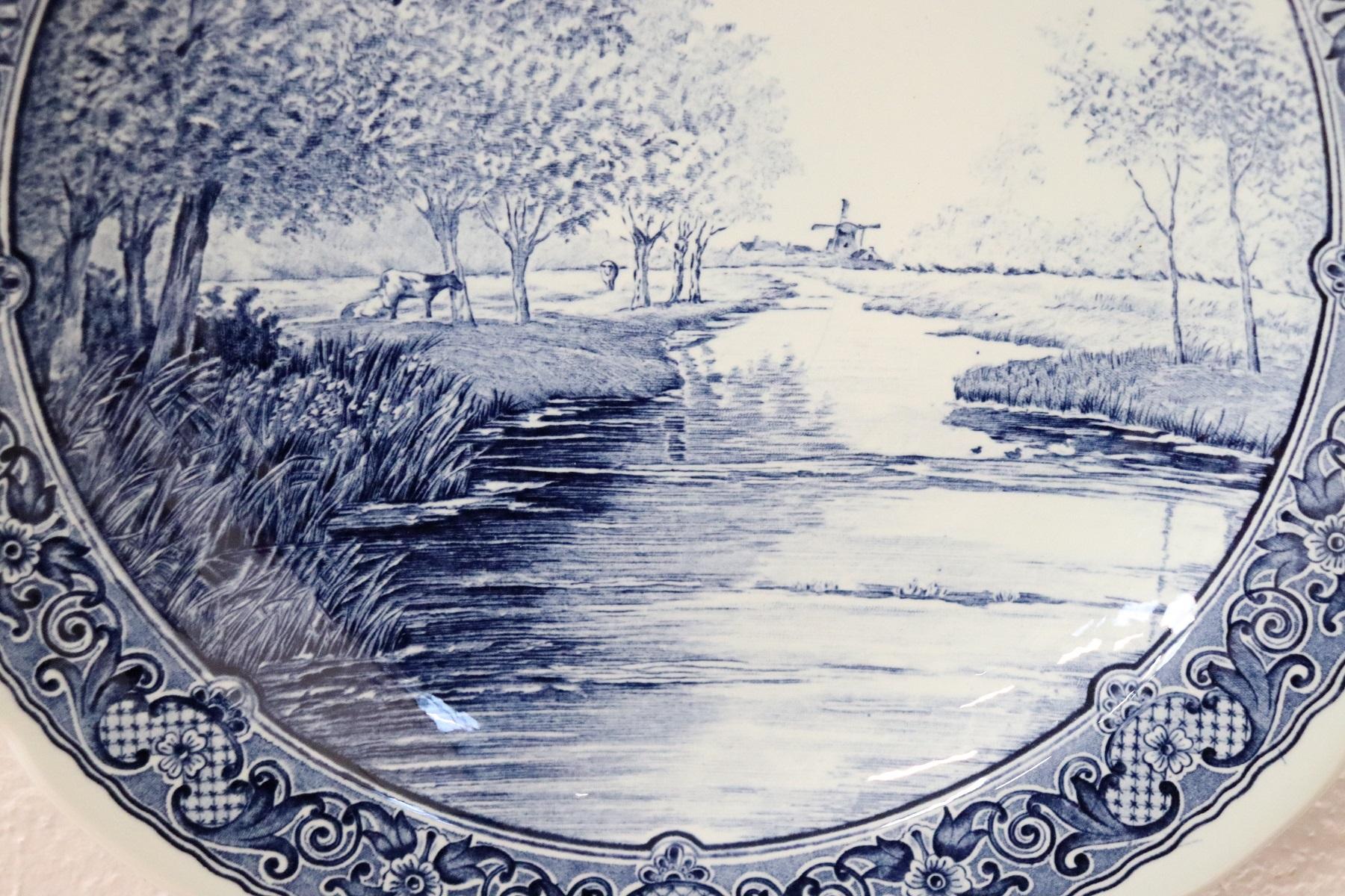 boch delft plate