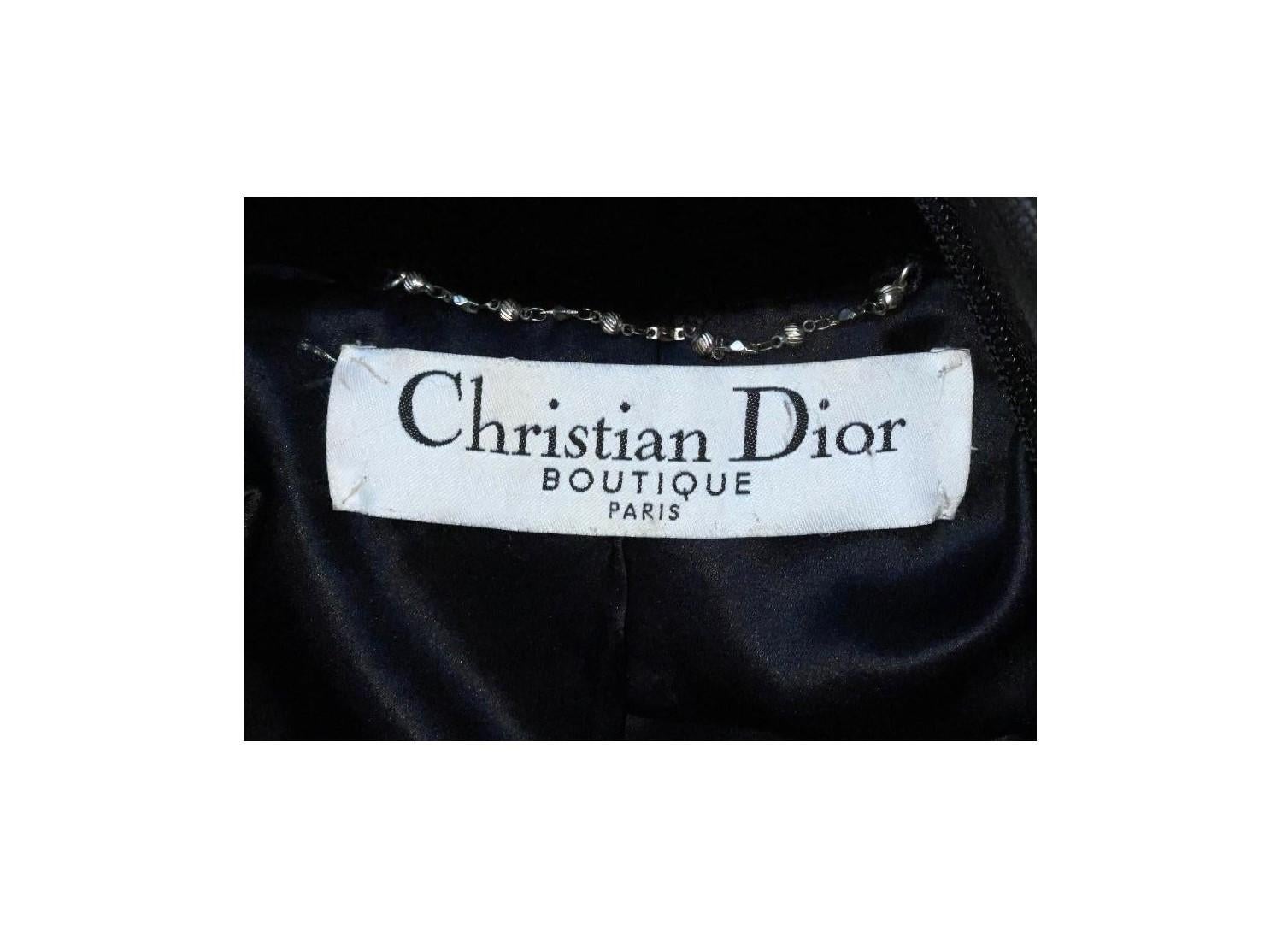 Vintage C. 1999 Christian Dior by John Galliano Brown Mink Fur Swing Coat 4
