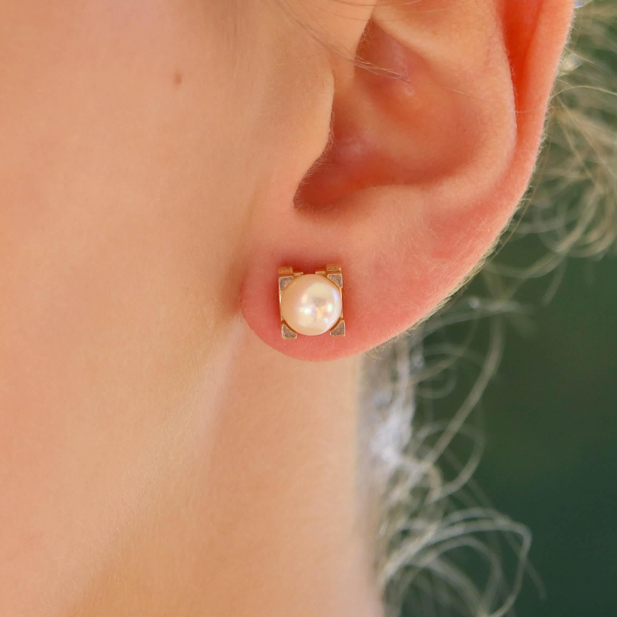 cartier c de cartier earrings