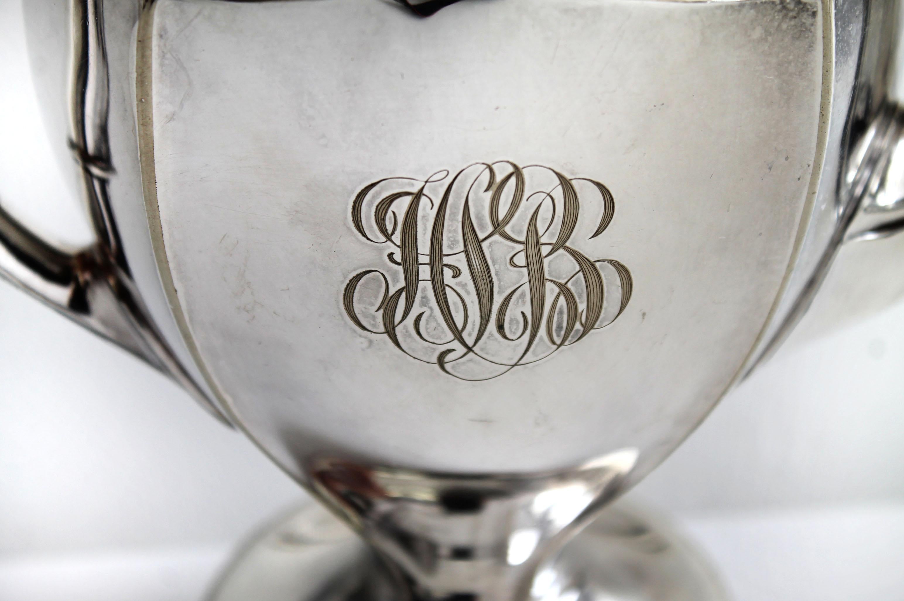 gorham silver plated tea set