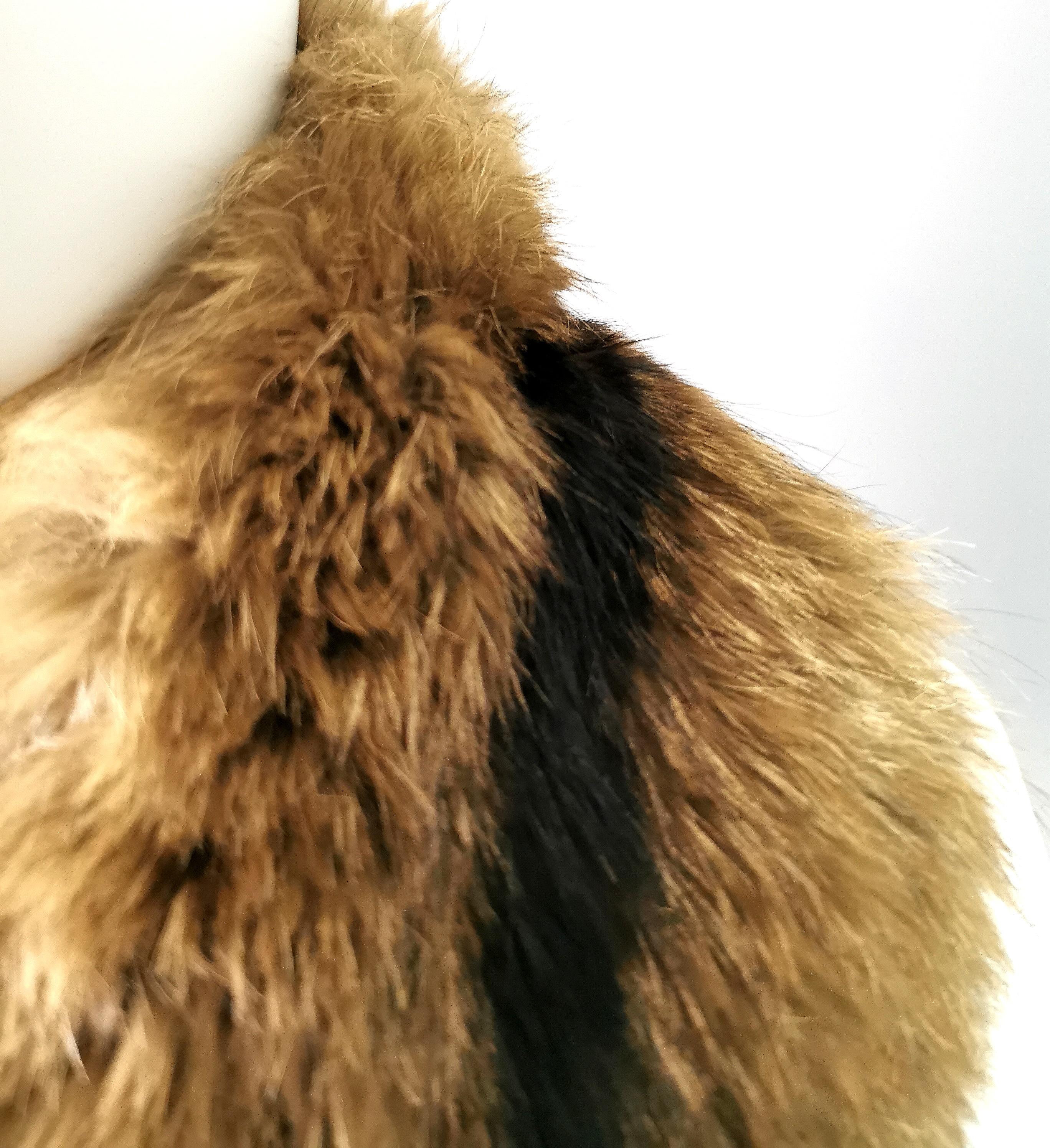 Vintage c1940s marten fur stole, Tippet  For Sale 1