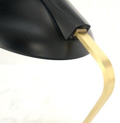 Vintage c1970s Italian Mid Century Modern Adjustable Brass Desk Lamp MINT !