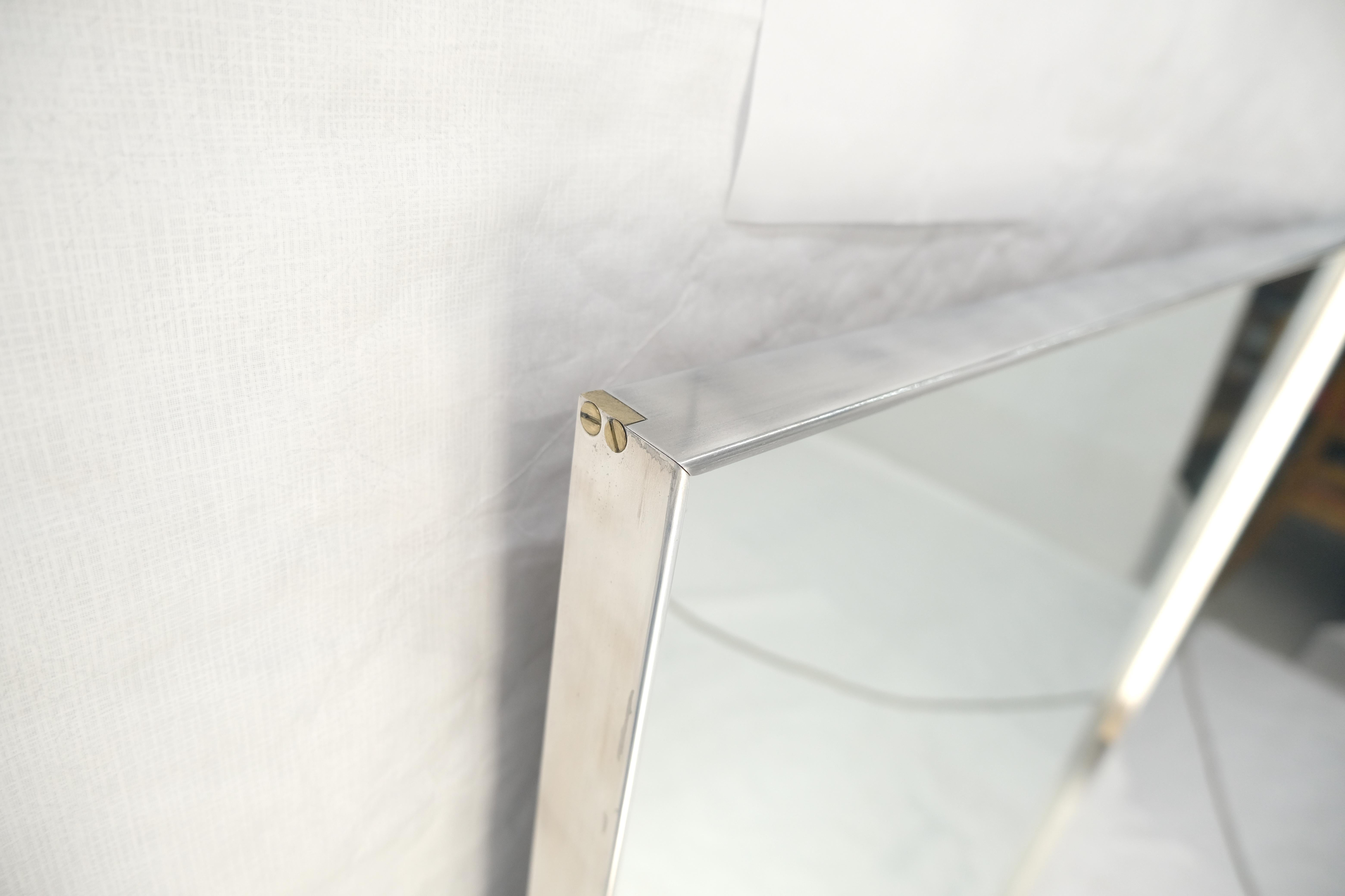 Vintage c1970s Grande specchio da parete 33x55