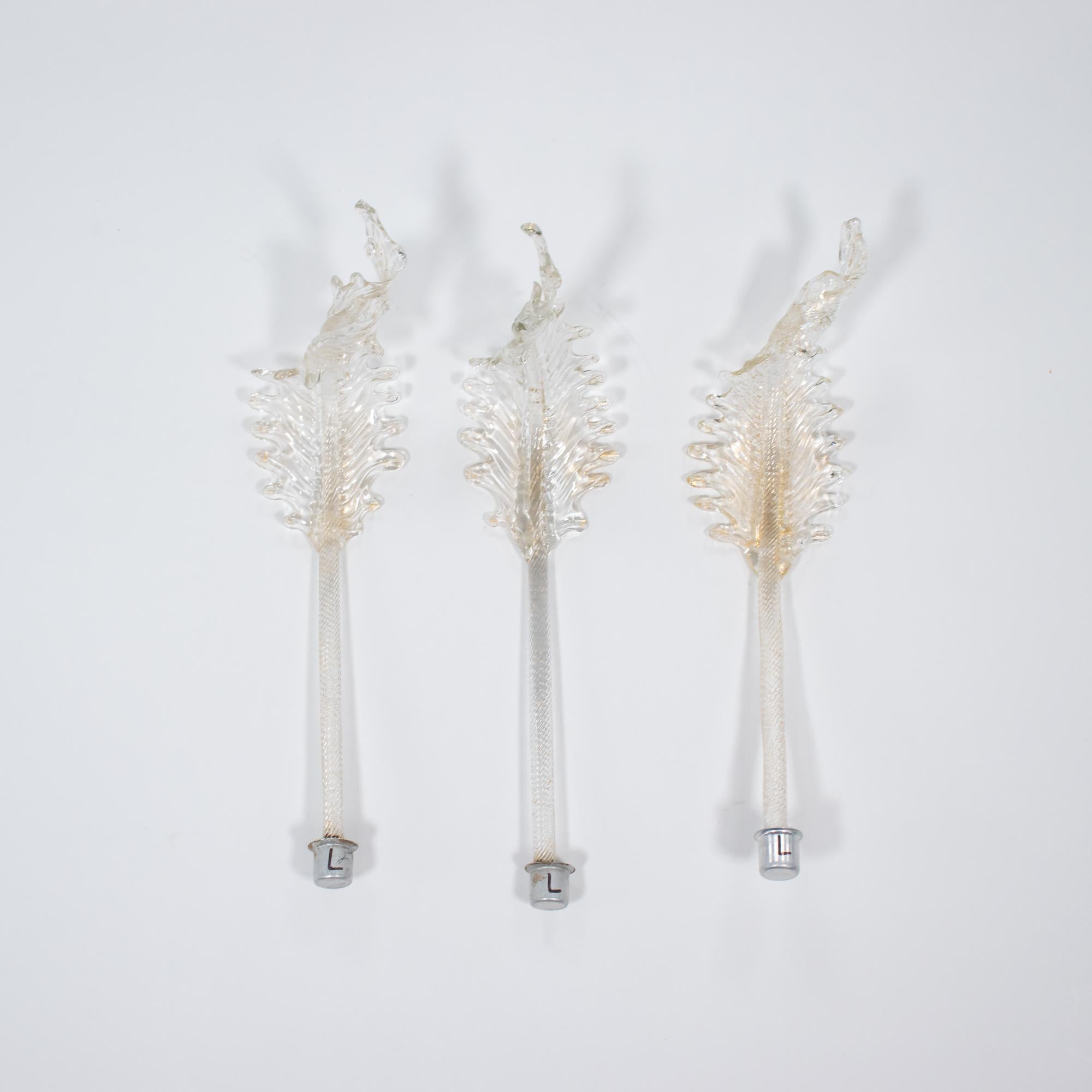 Lampadario vintage di Murano in oro rosa in stile Ca' Rezzonico alla maniera di Briati in vendita 6