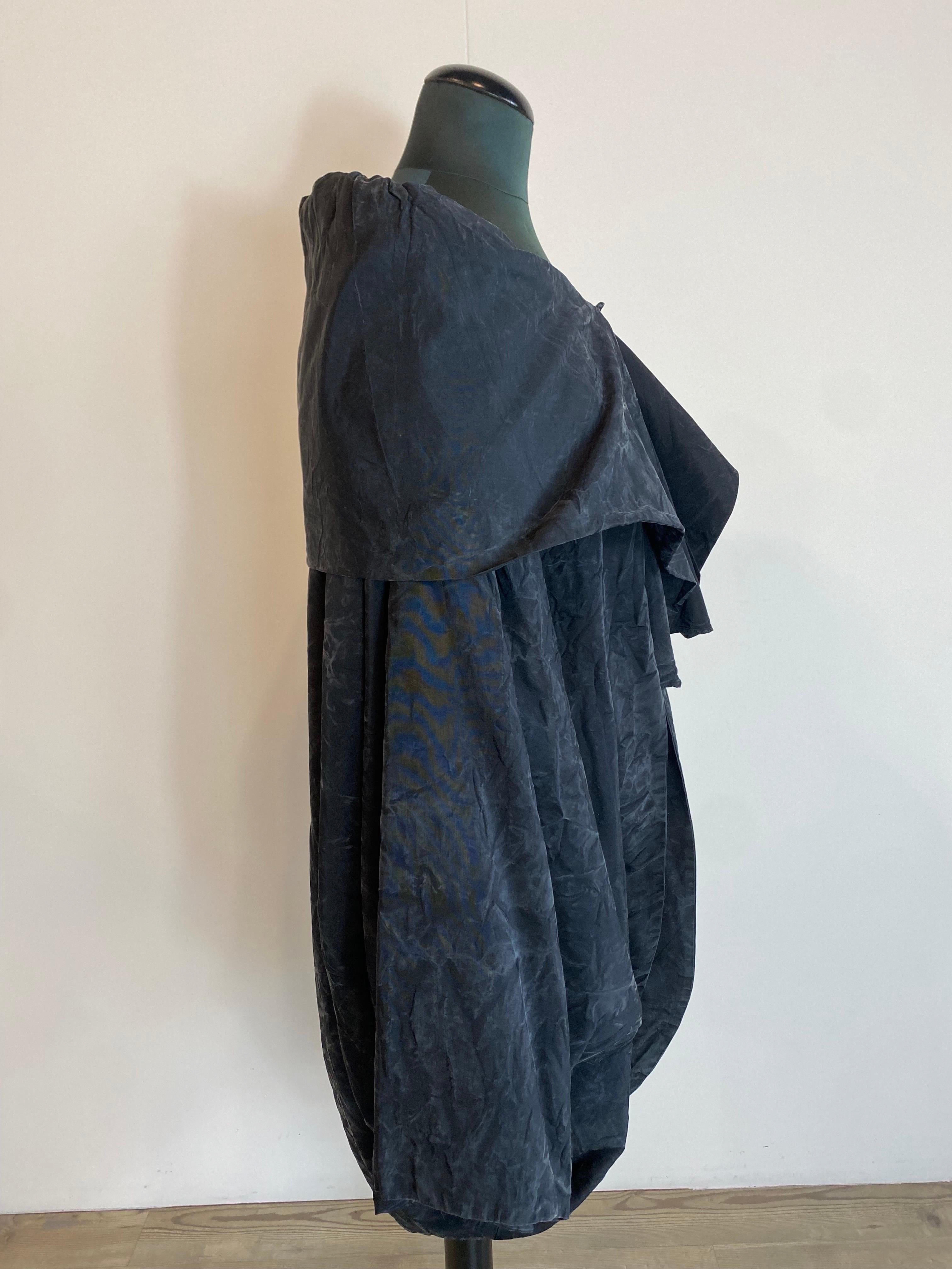 Black Vintage Caban Romeo Gigli For Sale