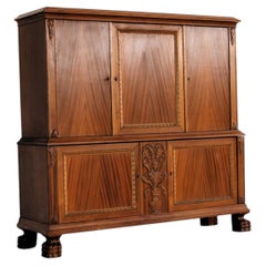 vintage cabinet highboard 1950s