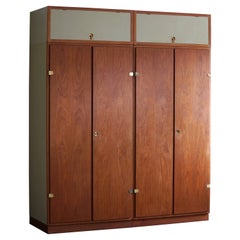 Vintage Cabinet / Wardrobe in Teak & Pine, Børge Mogensen & Grethe Meyer, 1956