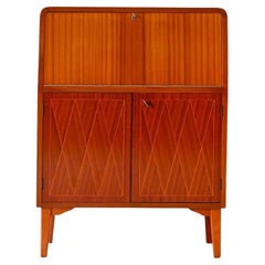 Vintage cabinet with flap