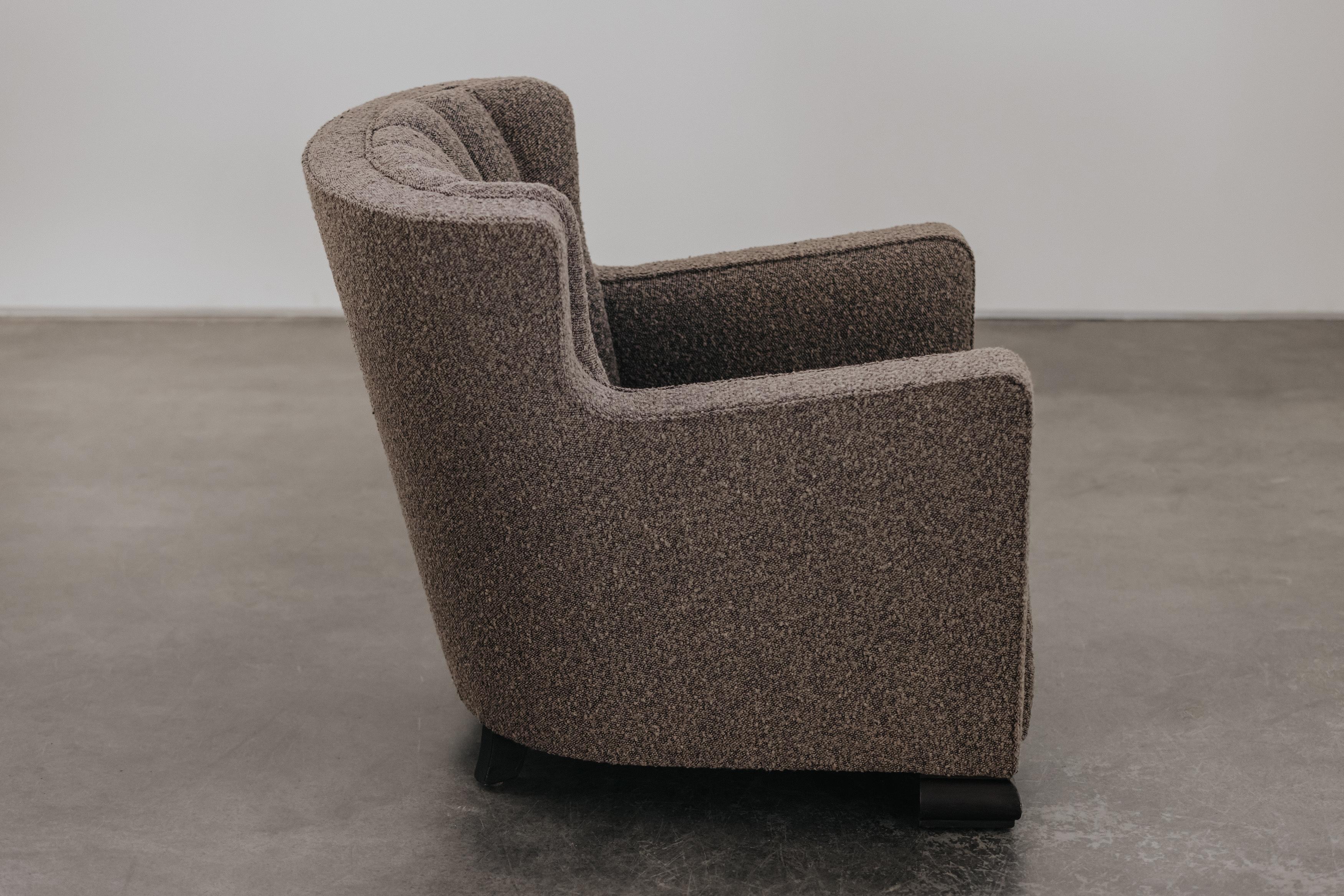 Vintage Cabinetmaker Lounge Chair From Denmark, Circa 1950 For Sale 2