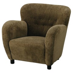 Vintage Cabinetmaker Lounge Chair From Denmark, Circa 1950