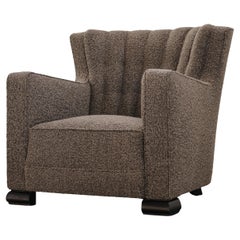 Vintage Cabinetmaker Lounge Chair From Denmark, Circa 1950