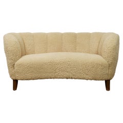 Used Cabinetmaker Settee from Denmark, circa 1960