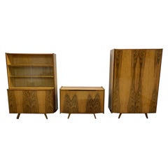 Vintage Cabinets by František Jirák for Tatra Nábytok Pravenec