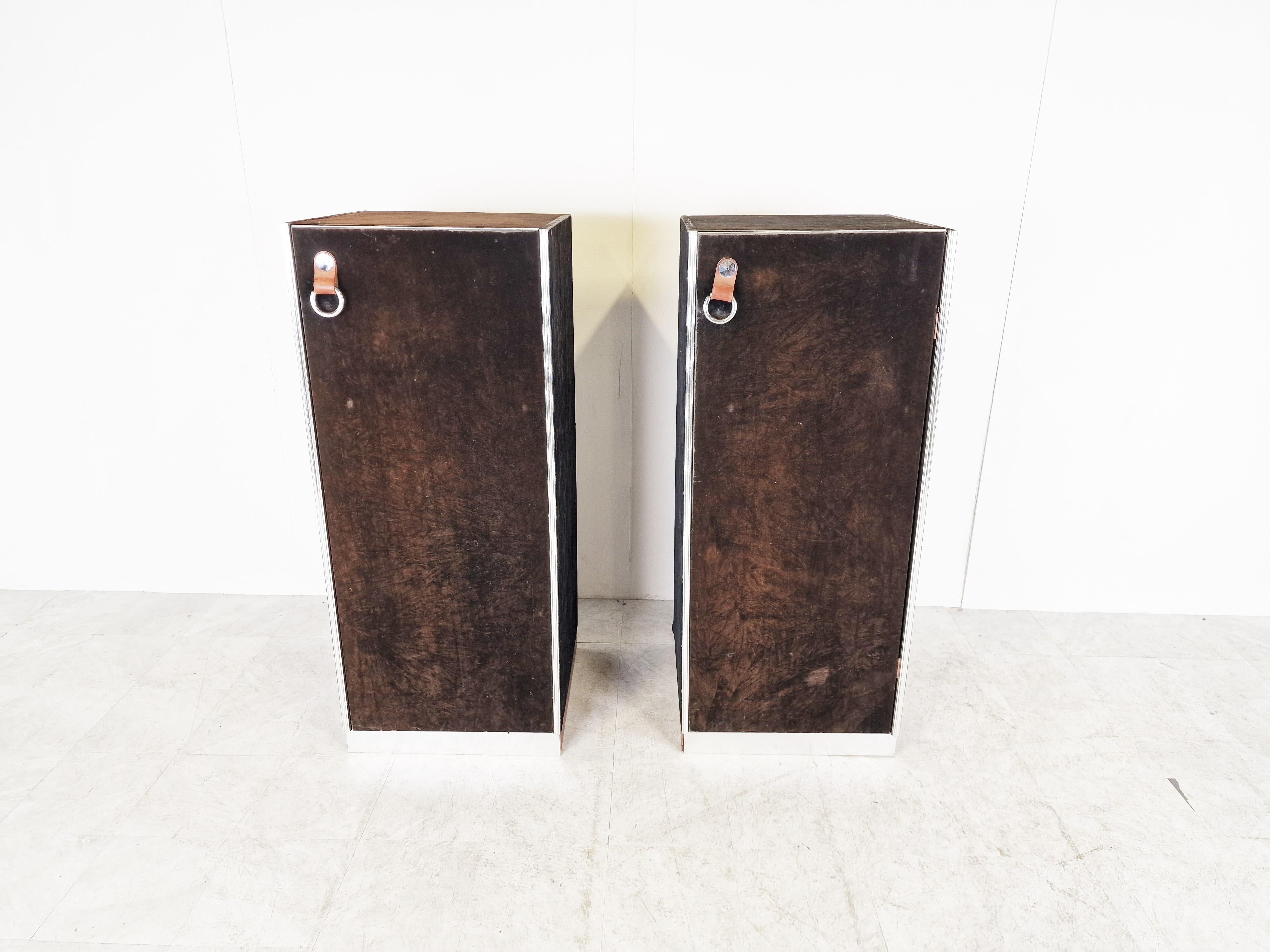 Armarios vintage de Guido Faleschini para Hermes, años 70 en Bueno estado para la venta en Leuven, Vlaams Gewest