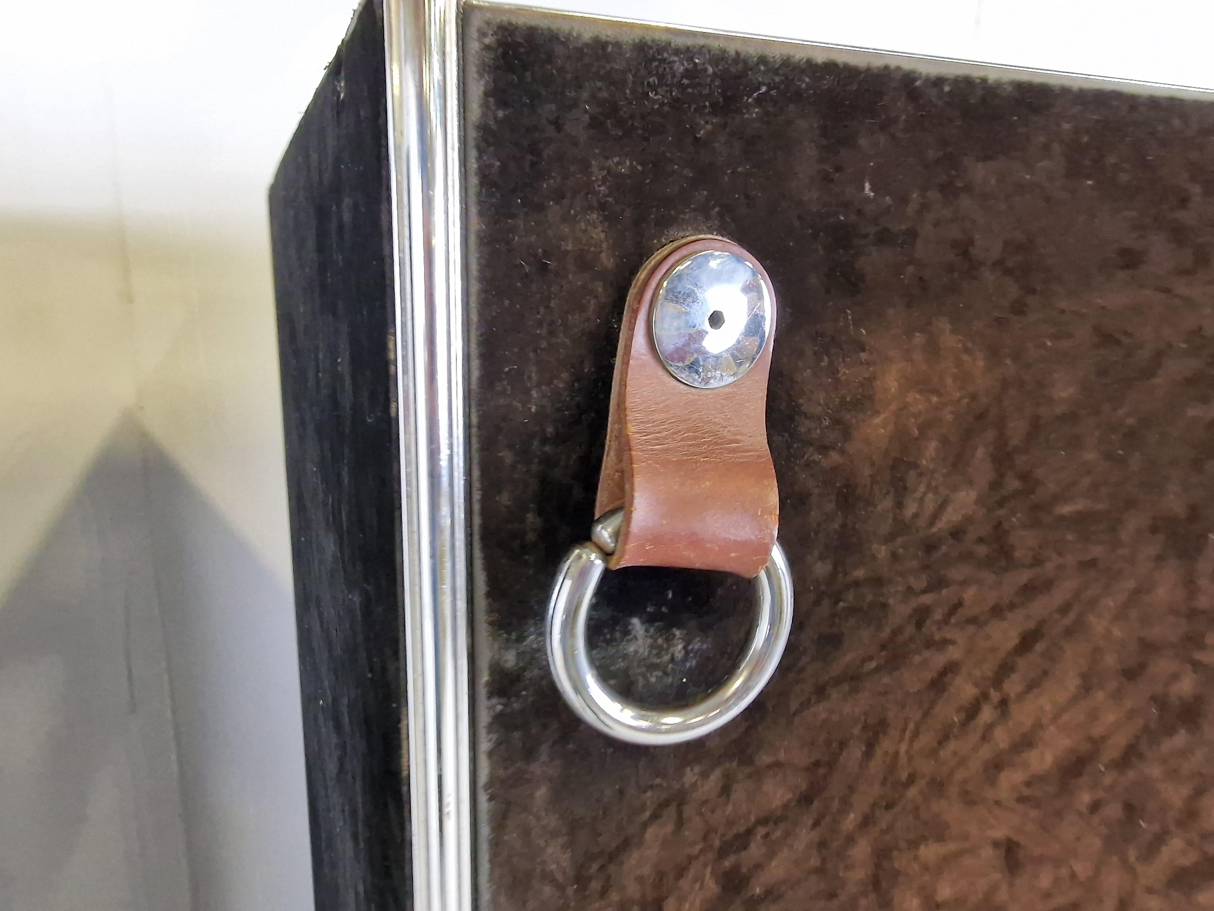 Armarios vintage de Guido Faleschini para Hermes, años 70 Aluminio en venta