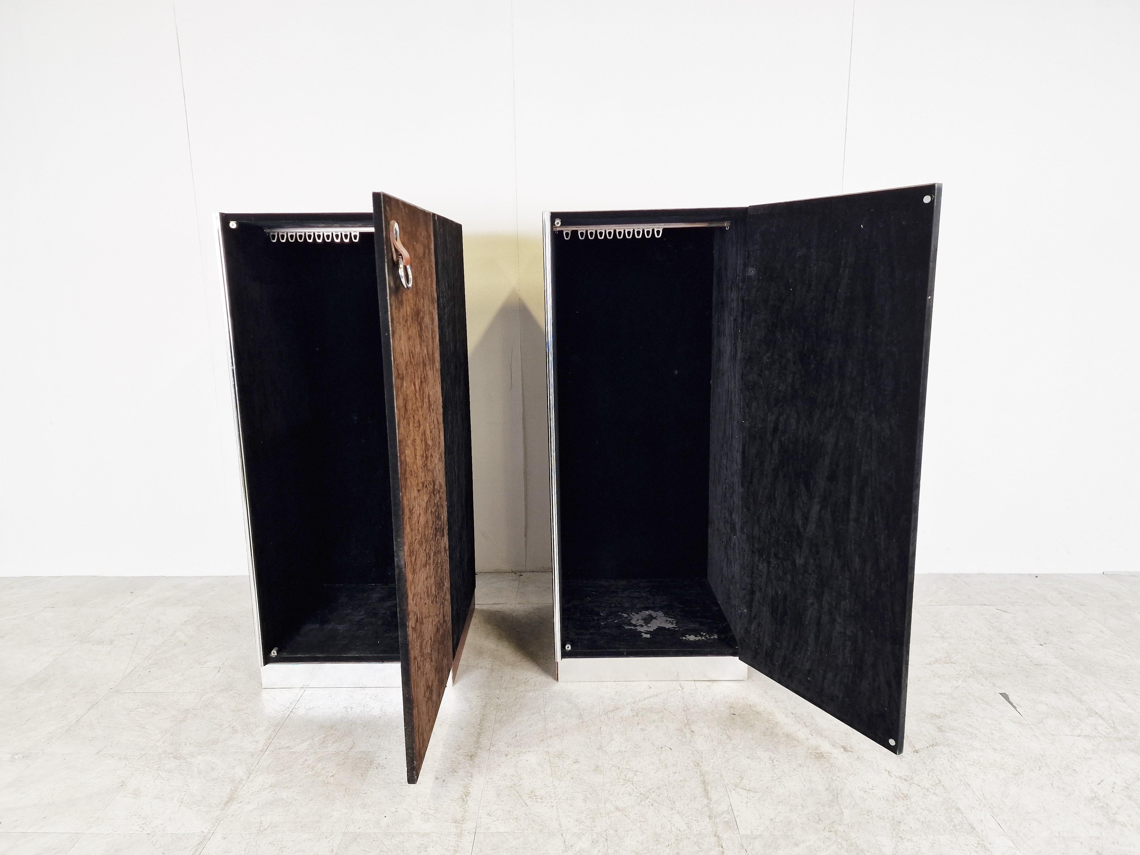 Vintage Cabinets by Guido Faleschini for Hermes, 1970s For Sale 1