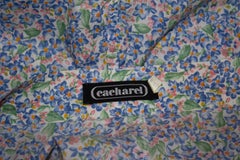 Vintage Cacharel Floral Cotton Skirt