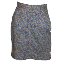 Vintage Cacharel - Jupe en coton à fleurs