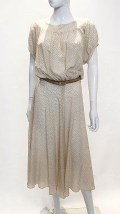 Vintage Cacharel Silk Dress