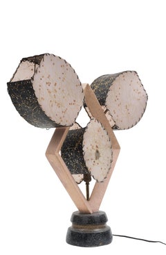 Vintage Cactus Lamp, American Manufacture, 1940s