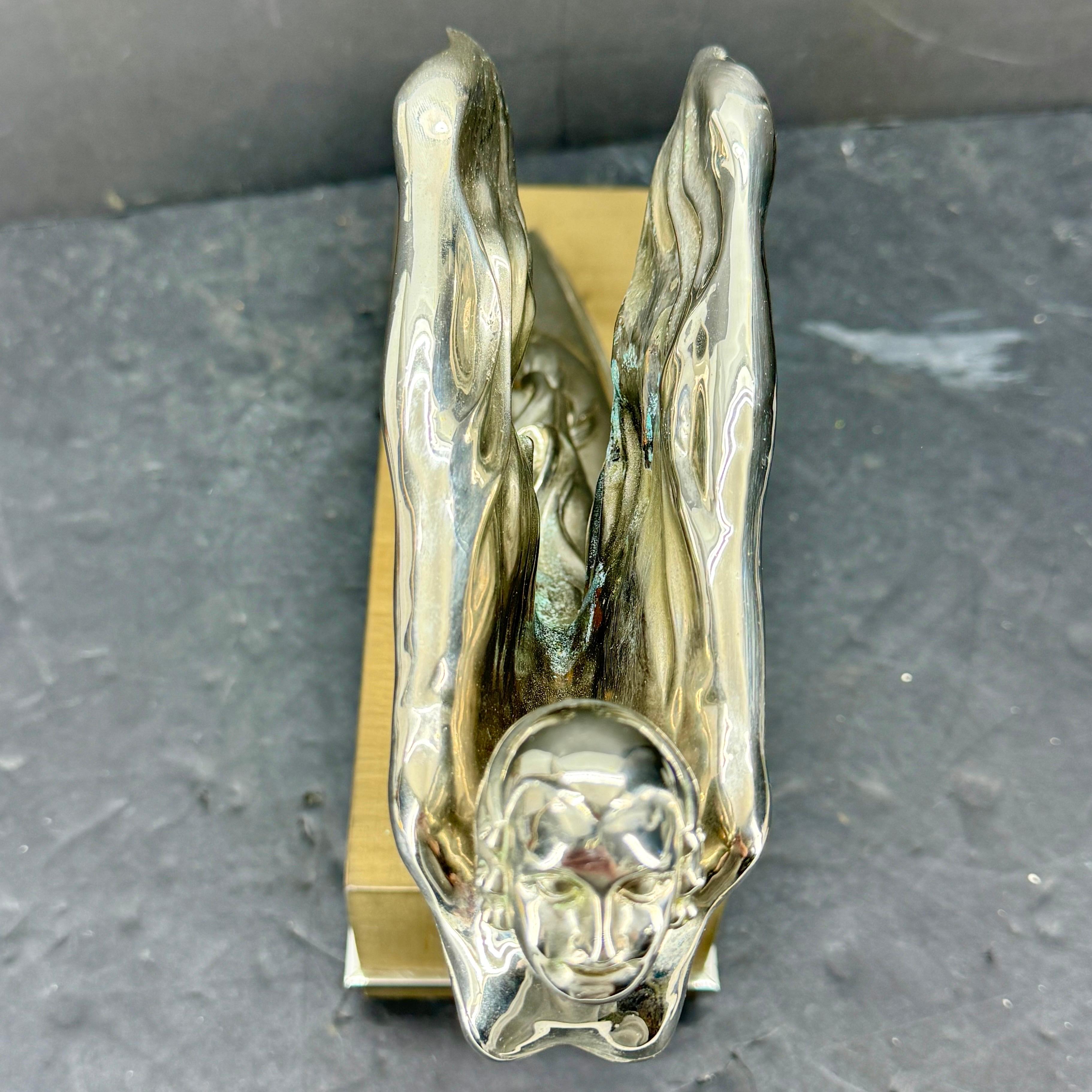 Ornamento Cadillac Hood d'epoca con statua di dea su base in vendita 1