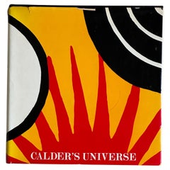 Livre d'art vintage Calder's Universe par Jean Lipman