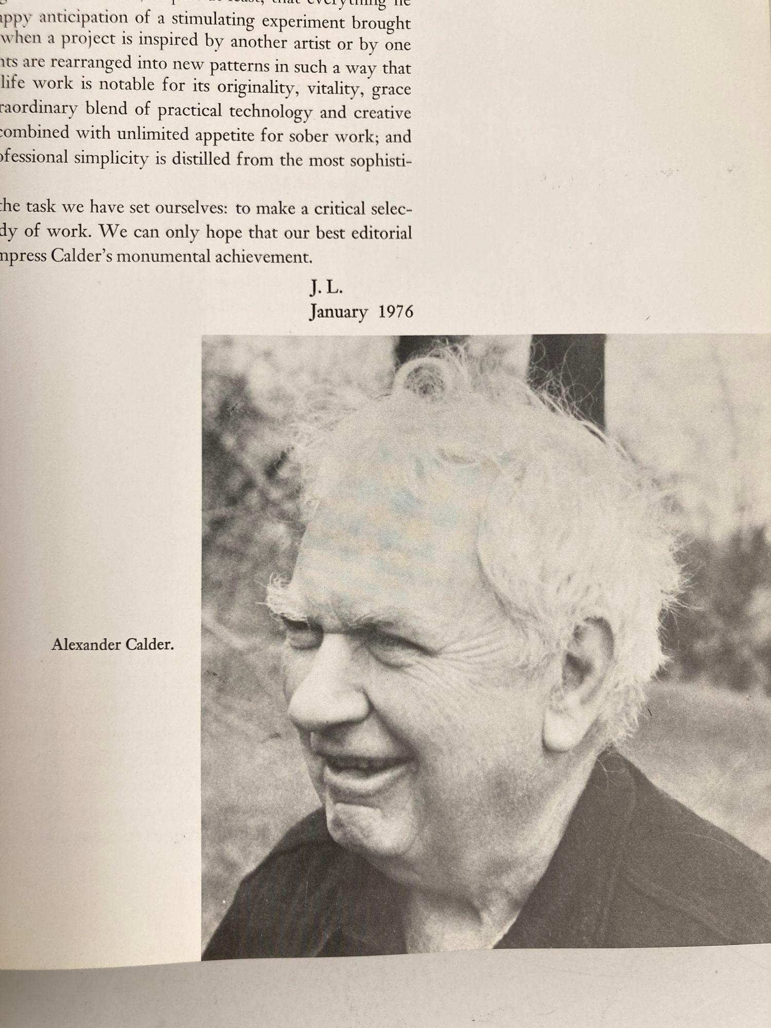 Vintage Calder's Universe by Jean Lipman Large Book 1st Ed 1976 For Sale 1