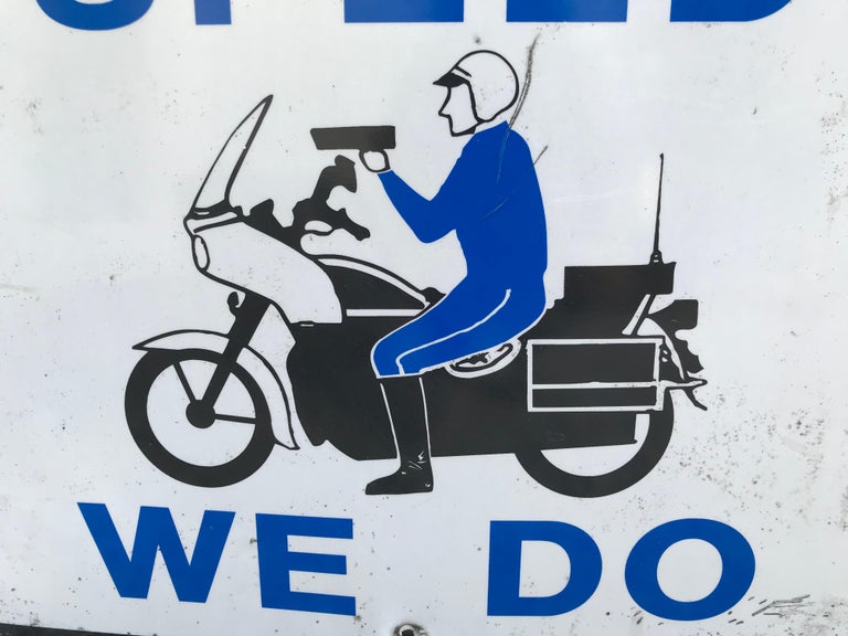 Vintage California Highway Watch Your Speed Sign at 1stDibs watch