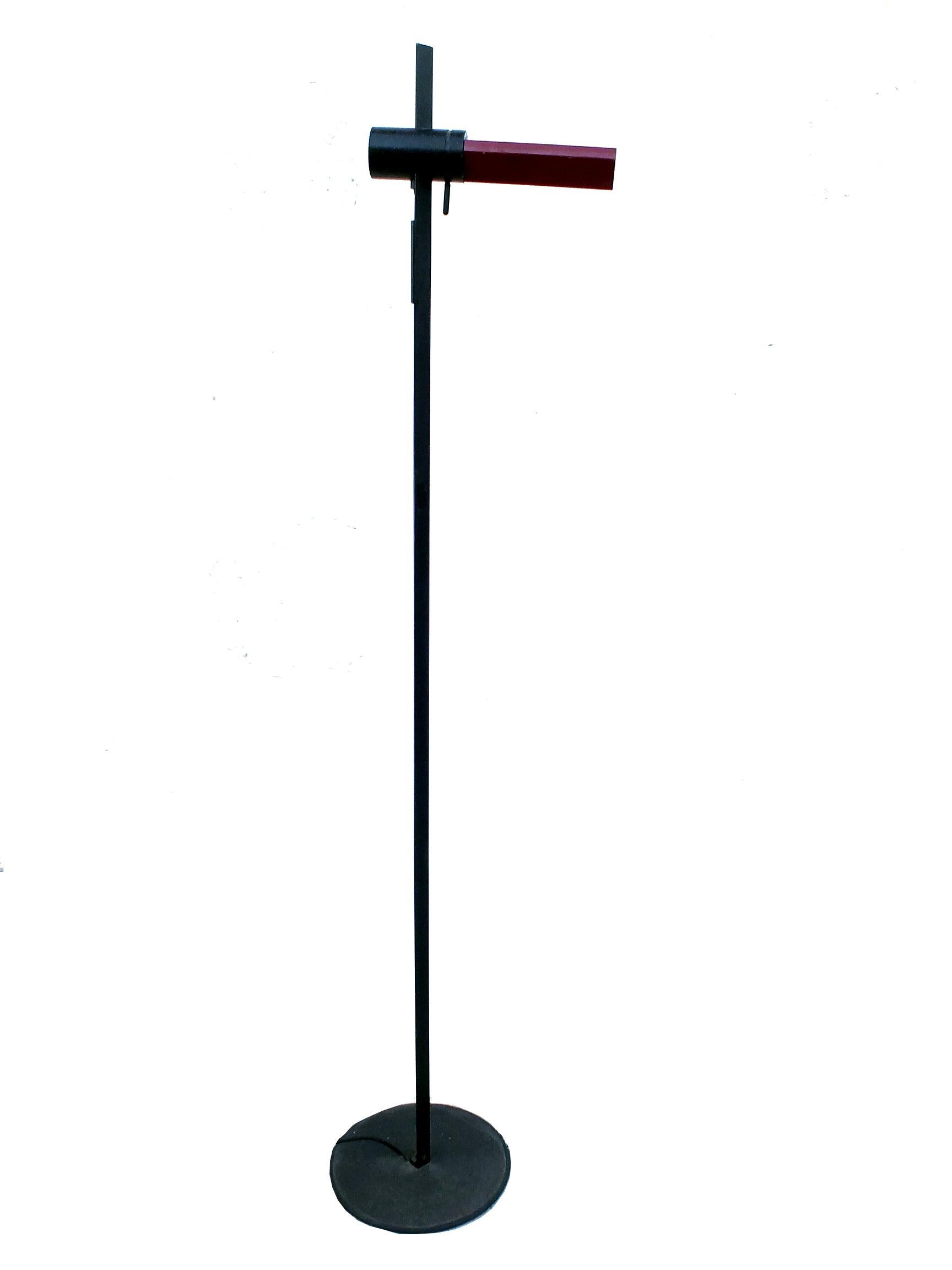 Italian Vintage Caltha Floor Lamp Luci by Frattini Italy 1978 For Sale