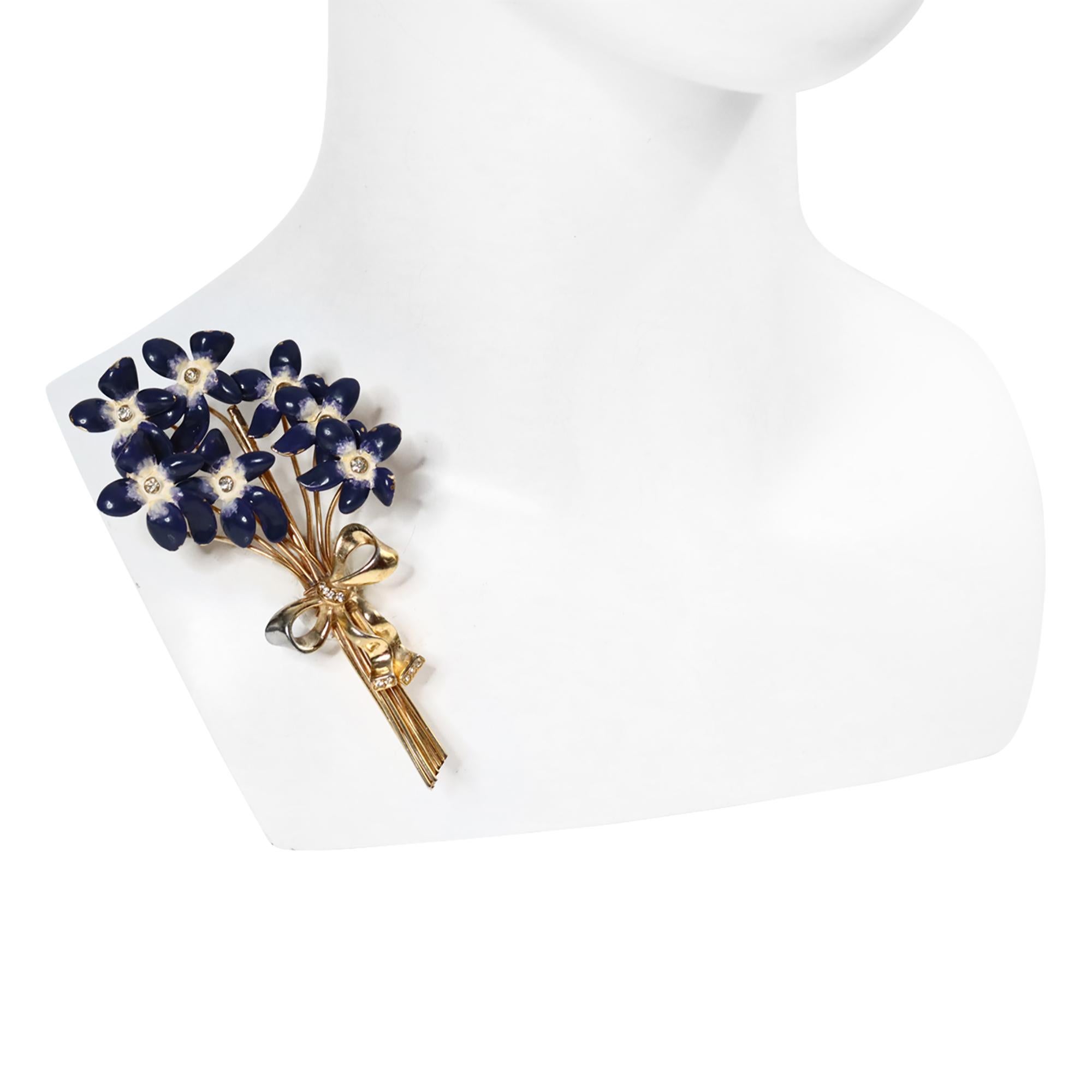 broche ancienne 1930