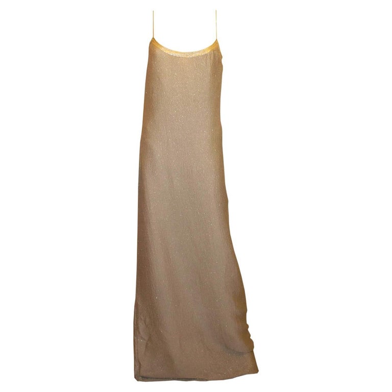 Vintage Calvin Klein Silver Evening Gown at 1stDibs Vintage Calvin Klein Silver Evening Gown at 1stDibs