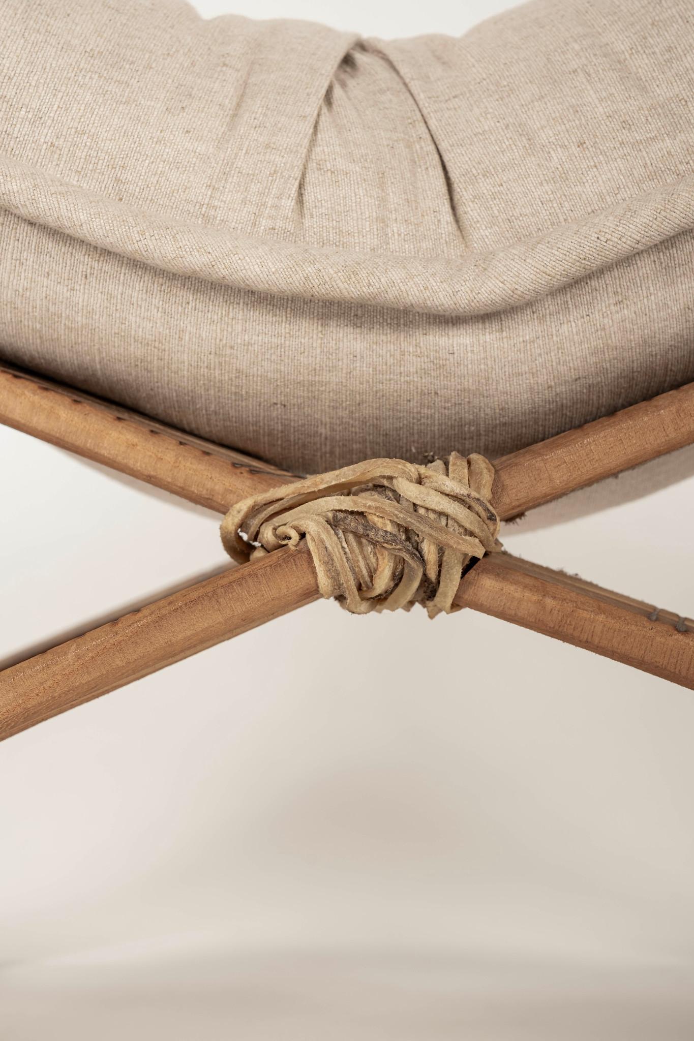 20th Century Vintage Camel Saddle Stool