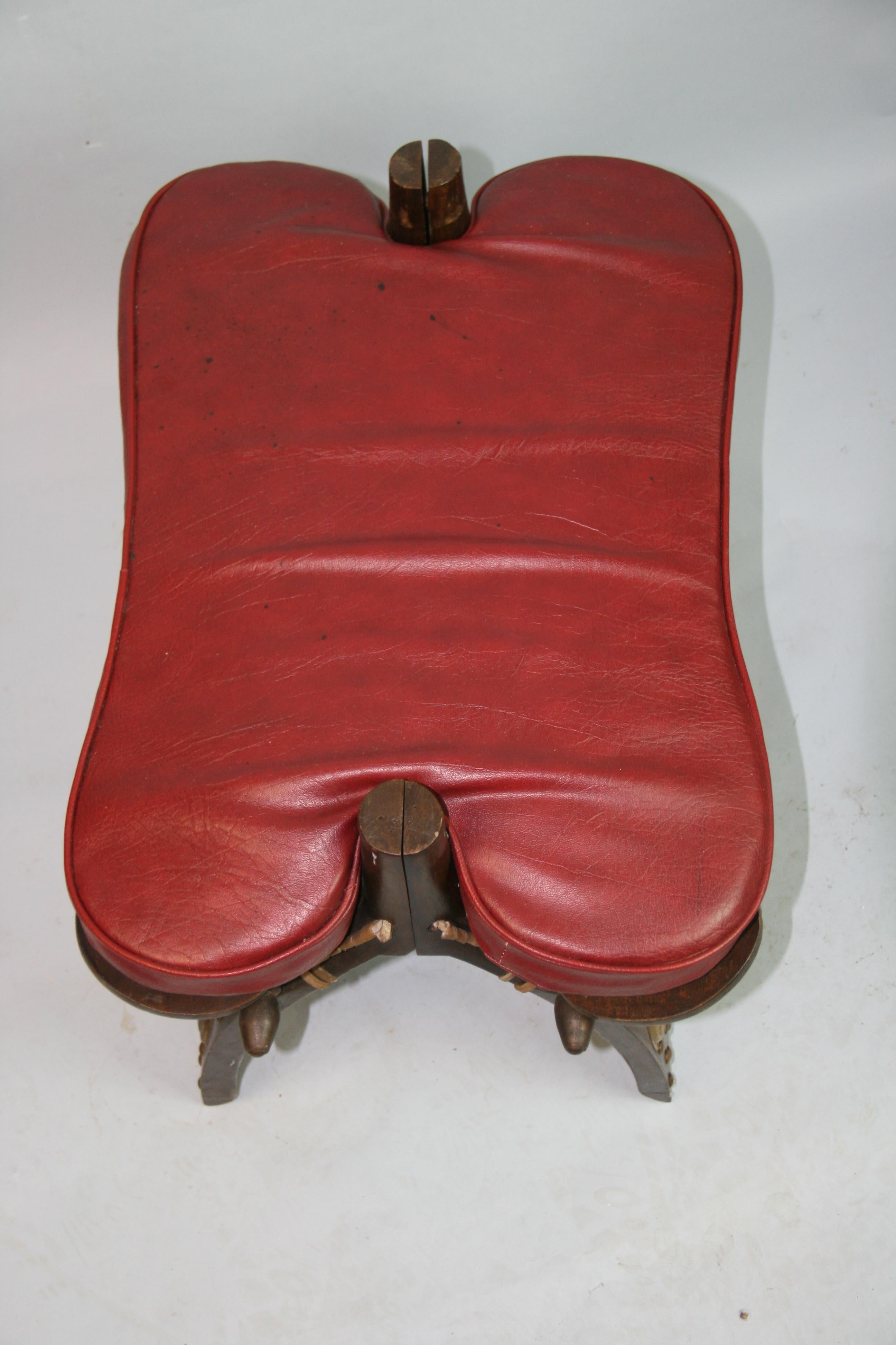 Vintage Camel Saddle/Stool 1