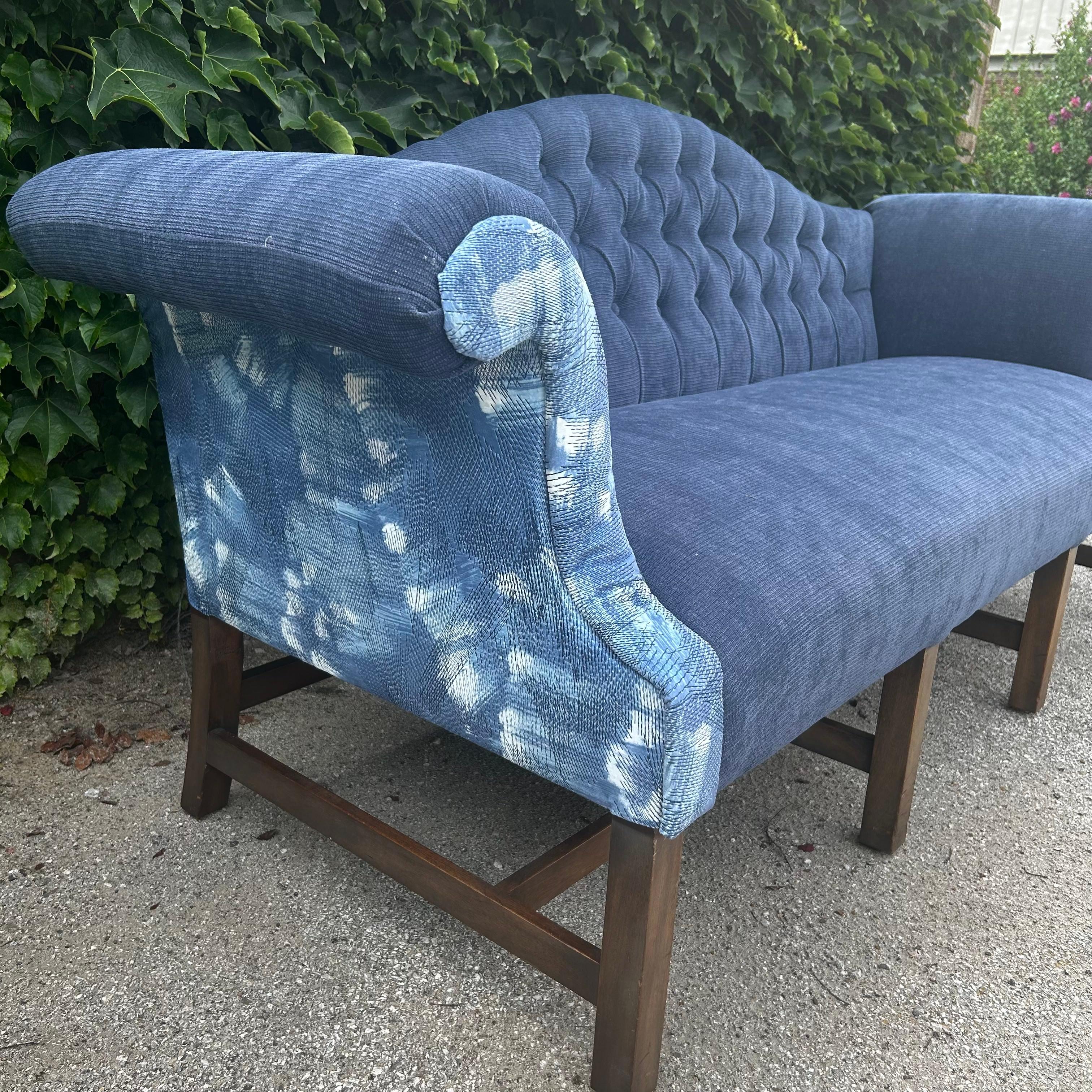 vintage corduroy sofa